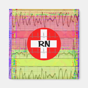 Aimant Cadeaux d'infirmières autorisées