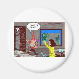 Aimant Cadeaux drôles de cartoon Gnome T-shirts Mugs Cart