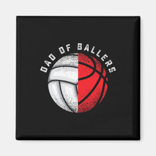 Aimant Cadeaux Drôles de Papa pour Fils pour Volleyball B