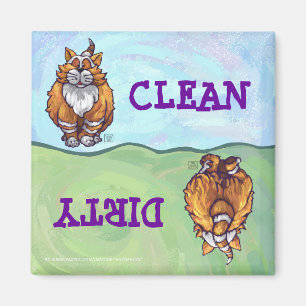 Aimant Cadeaux et accessoires de chats de gingembre