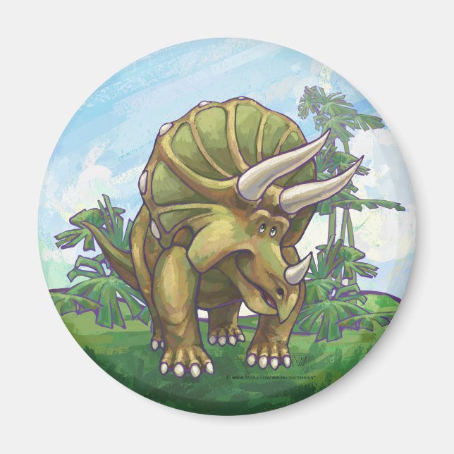 Aimant Cadeaux et accessoires de tigre (Devant)