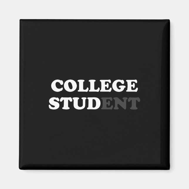 Aimant Cadeaux Étudiants Pour Hommes College Étudiants Sa (Devant)
