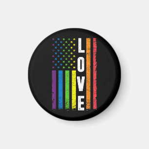 Aimant Cadeaux Gay Pride Hommes Femmes LGBT Drapeau Arc-e