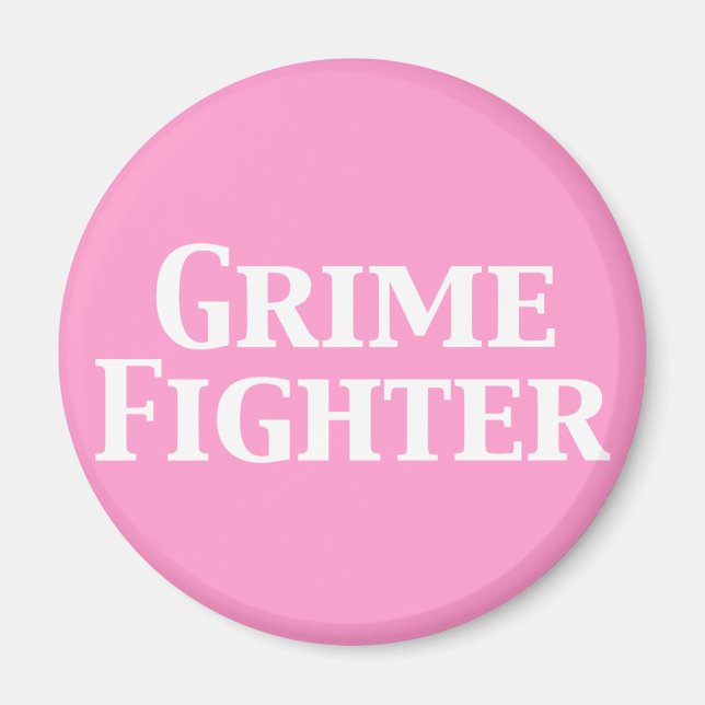 Aimant Cadeaux Grime Fighter (Devant)