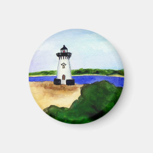 Aimant Cadeaux magnétiques du phare du port d'Edgartown