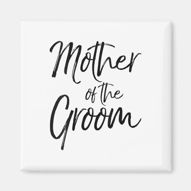 Aimant Cadeaux Mariages De Fête De Mariée Pour Maman Mign (Devant)