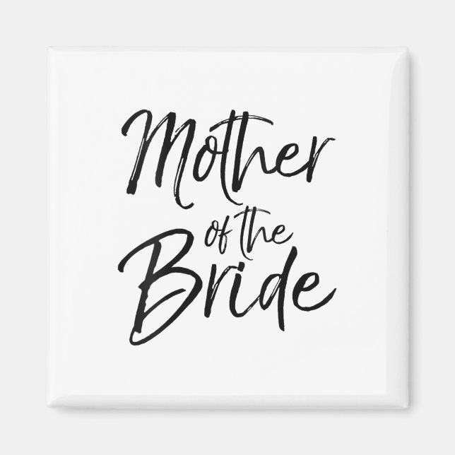 Aimant Cadeaux Mariages De Fête De Mariée Pour Maman Mign (Devant)