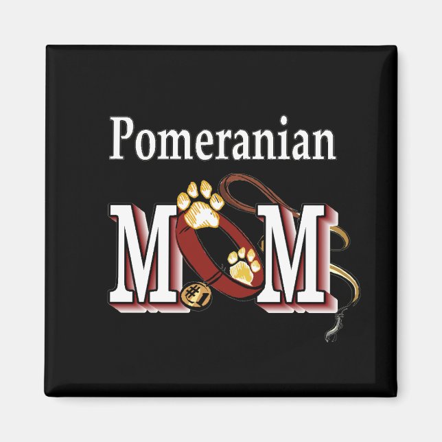 Aimant Cadeaux MOM de Poméranie (Devant)