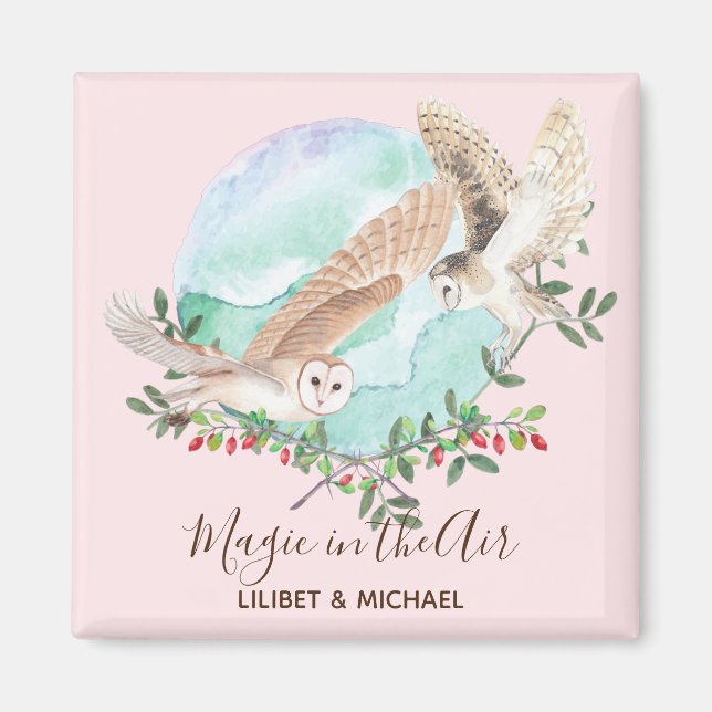 Aimant CADEAUX OWL - Personnalisés (Devant)