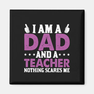 Aimant Cadeaux papa Je Suis Un Père Et Un Professeur