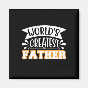Aimant Cadeaux papa Le plus grand père du monde