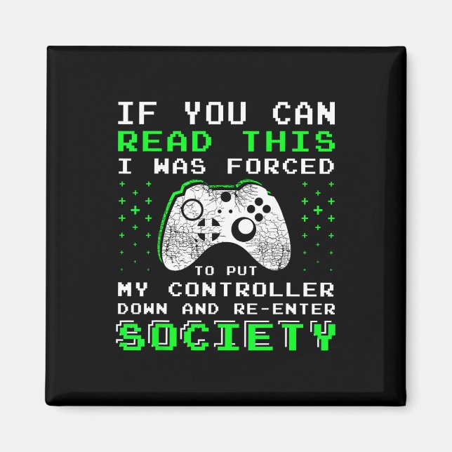 Aimant Cadeaux Pour Les Garçons Ados - Si Vous Pouvez Lir (Devant)