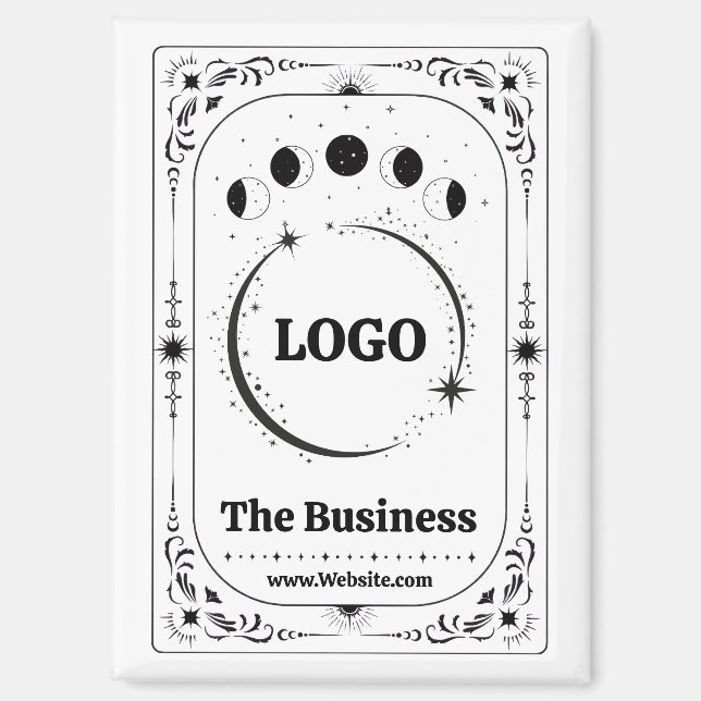 Aimant Cadeaux promotionnels de marque de tarot avec logo (Recto)