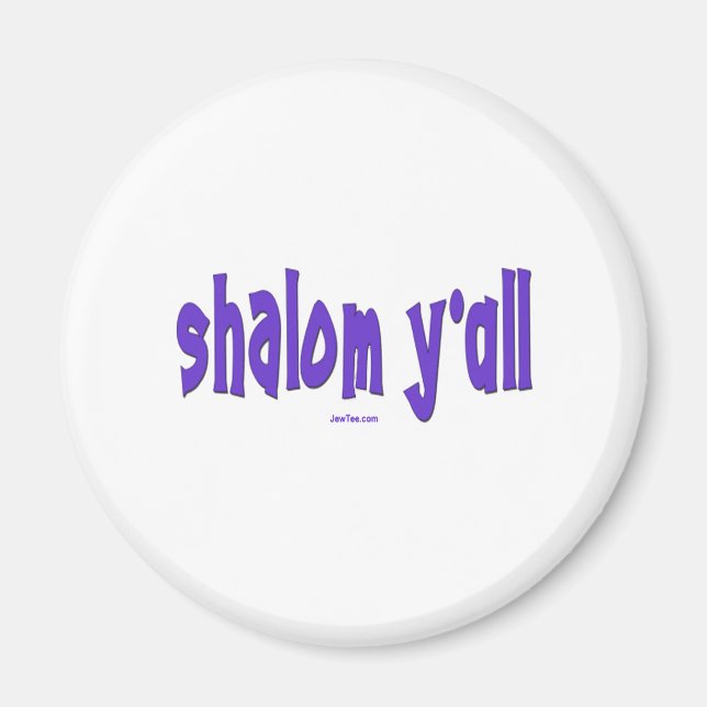 AIMANT CADEAUX SHALOM Y'ALL (Devant)