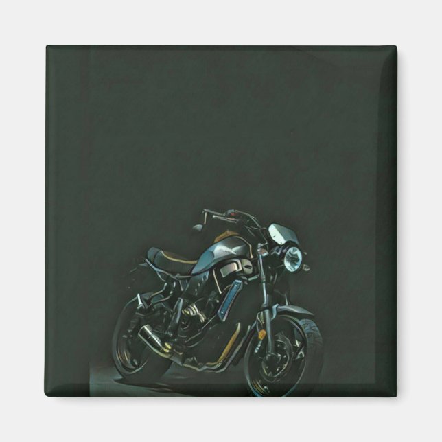 Aimant Cadeaux uniques pour motocyclistes (Devant)