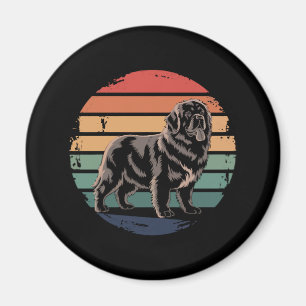 Aimant Cadeaux Vintage pour Hommes Amoureux des Chiens de