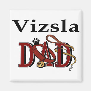 Aimant Cadeaux Vizsla Papa