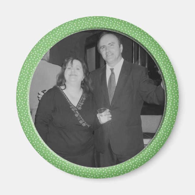 Aimant cadre de spectre vert (Devant)