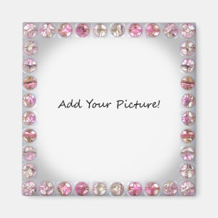 Aimant Cadre de tableau de Bling !  Ajoutez votre propre