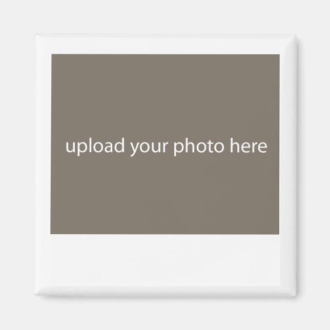 Aimant Cadre photo personnalisé (Devant)