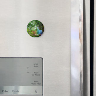 Aimant Cadre tropical luxuriant de rhinocéros de Slippery