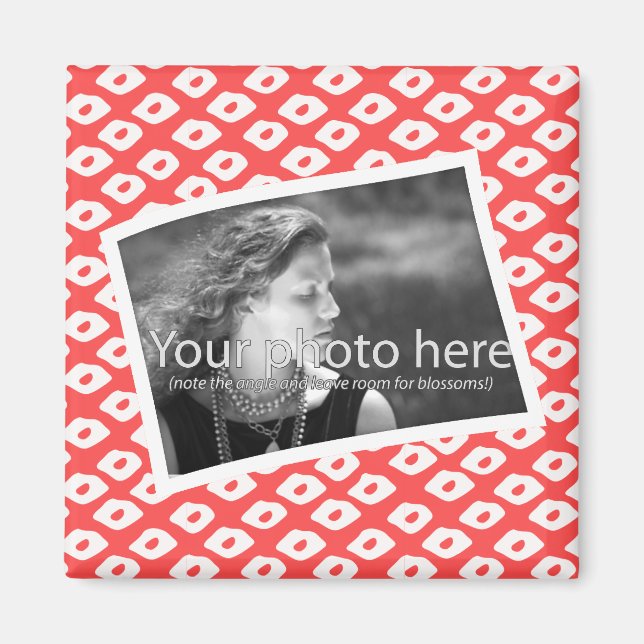 Aimant Cadres photo Ocelot - Rouge (Devant)