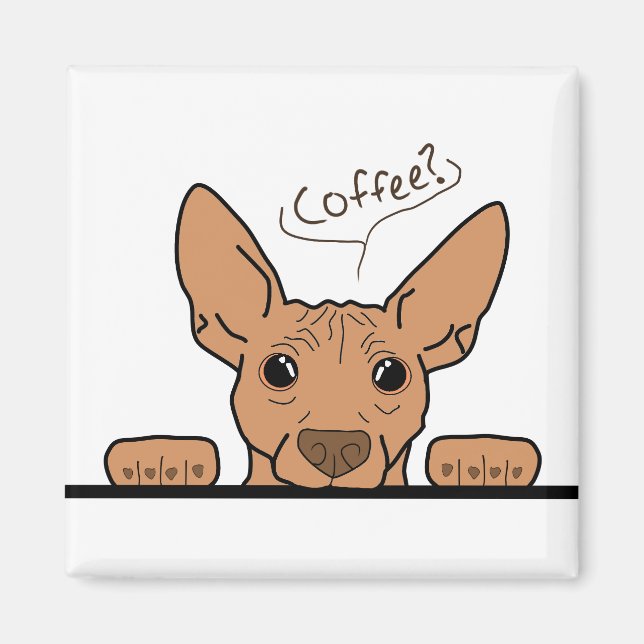 Aimant Café ? AHT Réfrigérateur (Devant)