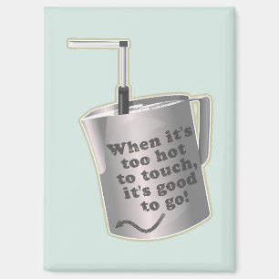 Aimant Café Barista cuillère à chauffer le lait