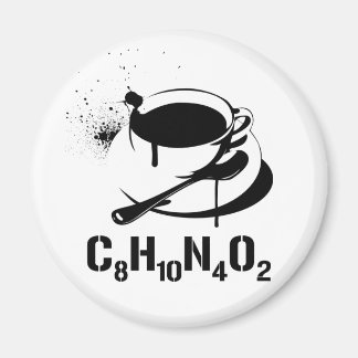 Aimant Café C8H10N4O2