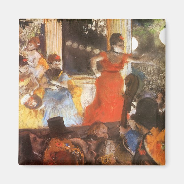 Aimant Café-concert aux Ambassadeurs par Edgar Degas (Devant)