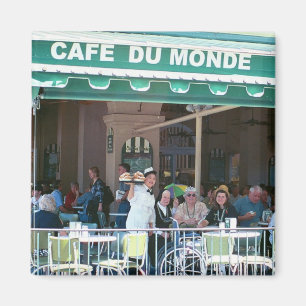 Aimant Café et beignets de la Nouvelle-Orléans
