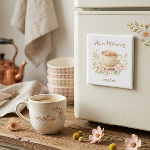 Aimant Café lent du matin