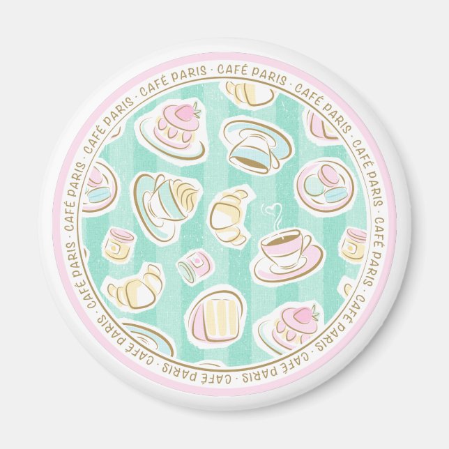 Aimant Café Paris (Devant)