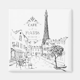Aimant Café Paris