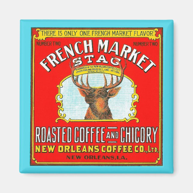 Aimant Café rôti et chicorée (Devant)