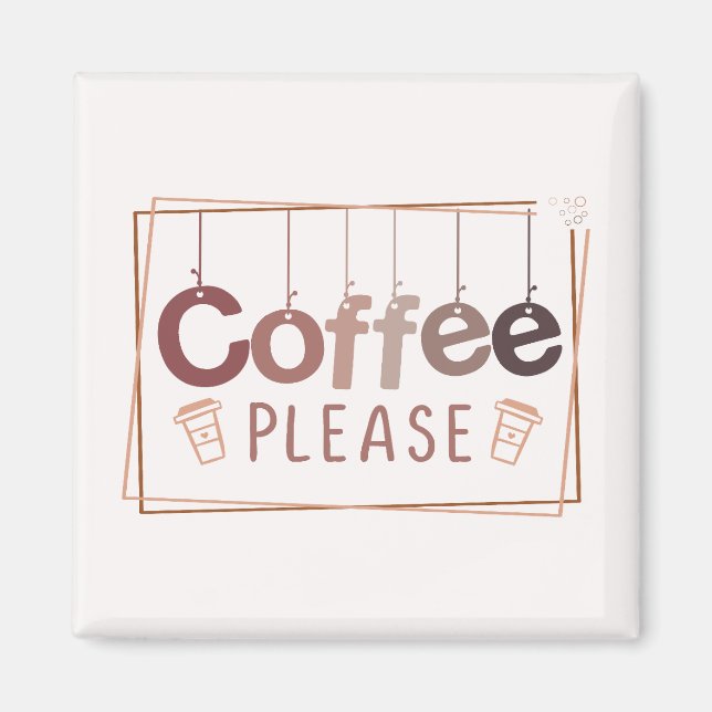 Aimant Café S'Il Vous Plaît (Devant)