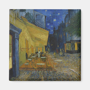 Aimant Café Terrasse à la nuit par Vincent van Gogh