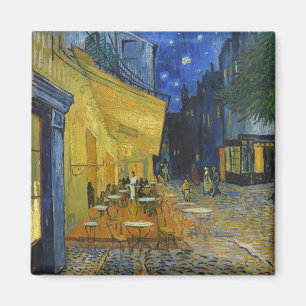 Aimant Café Terrasse par Vincent Van Gogh