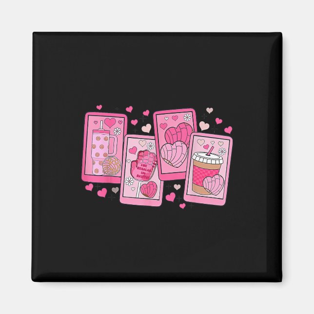 Aimant Cafecito Y Chisme Saint-Valentin  (Devant)