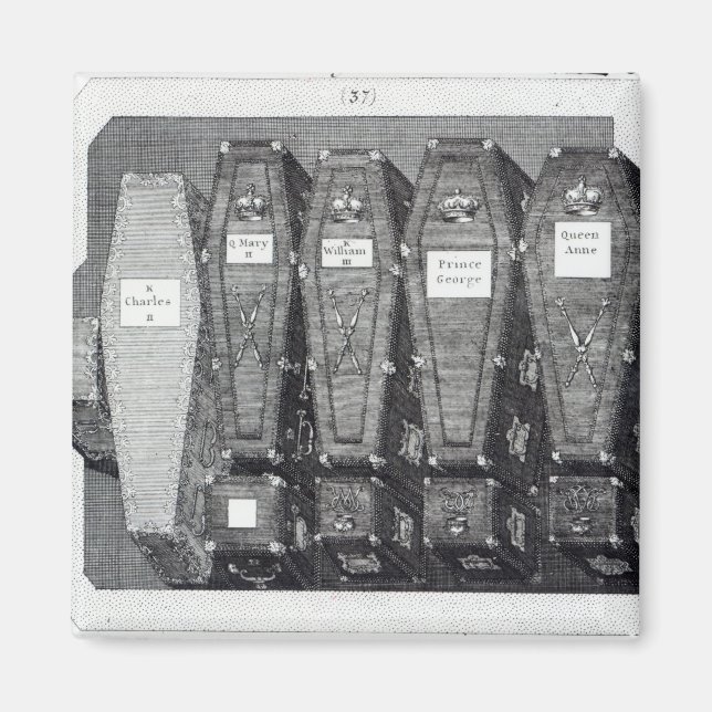 Aimant Cafés royaux à l'abbaye de Westminster (Devant)