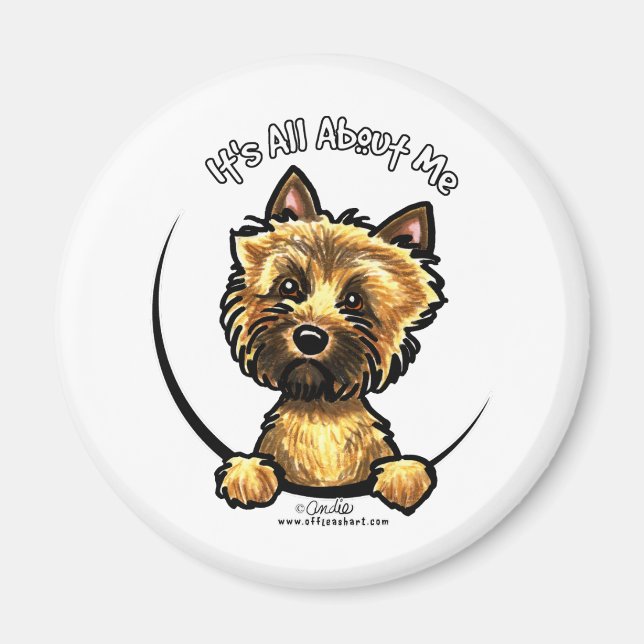 Aimant Cairn Terrier C'Est Tout Pour Moi (Devant)