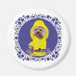 Aimant Cairn Terrier de jour de pluie