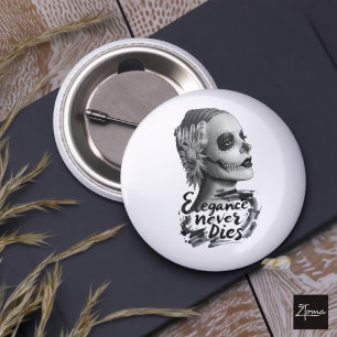 Aimant Calavera monochrome