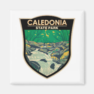 Aimant Caledonia State Park Pennsylvania Vintage Badge
