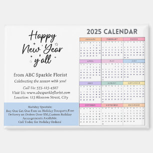 Aimant Calendrier Entreprise 2025