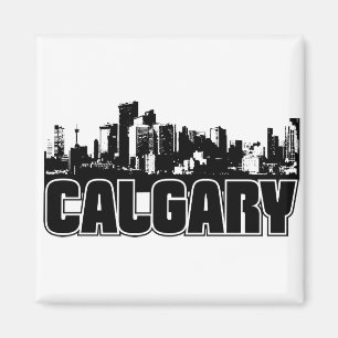 Aimant Calgary Skyline