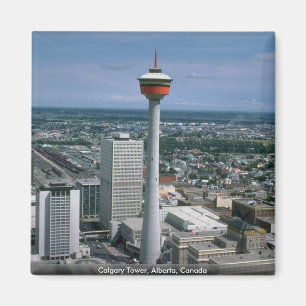 Aimant Calgary Tower, Alberta, Canada