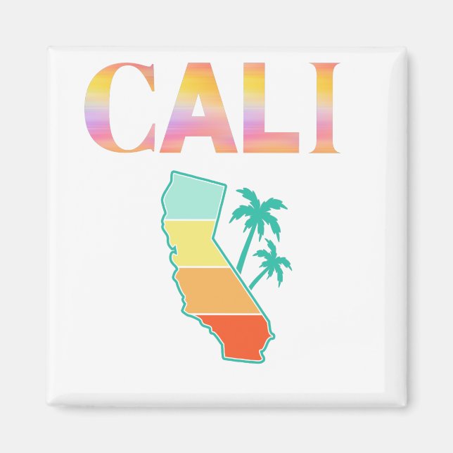 Aimant Cali Californie (Devant)