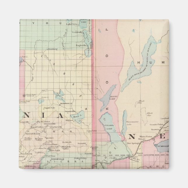 Aimant Calif, Nev, nord (Devant)