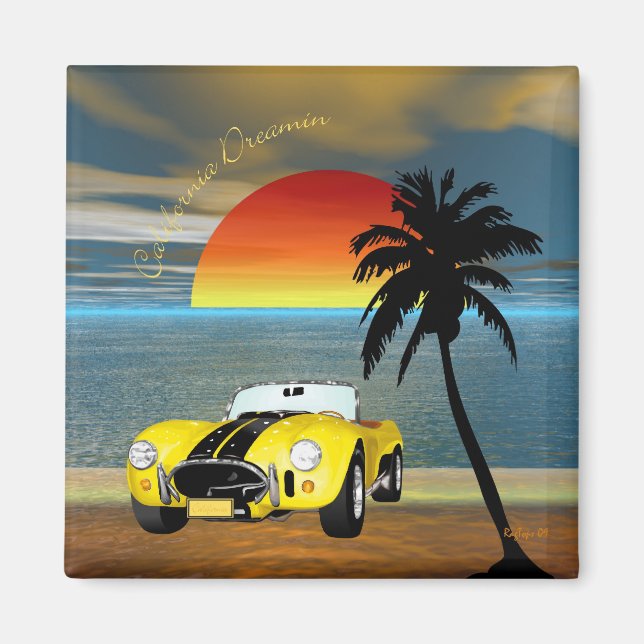 Aimant California Dreamin (Devant)